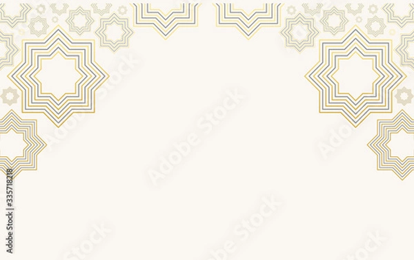 Obraz Islamic Background design for Ramadan Kareem