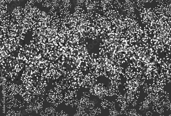 Fototapeta Light Gray vector template with chaotic shapes.