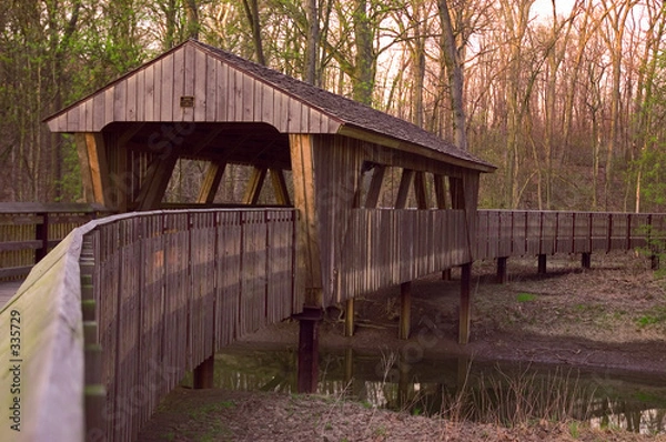 Fototapeta covered bridge3