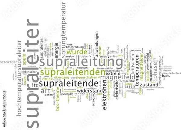 Fototapeta Supraleiter
