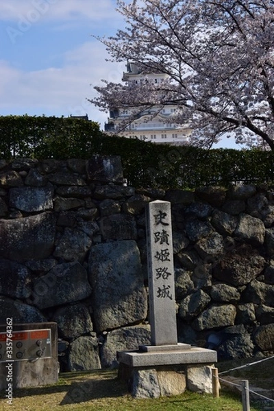 Obraz 春の姫路城