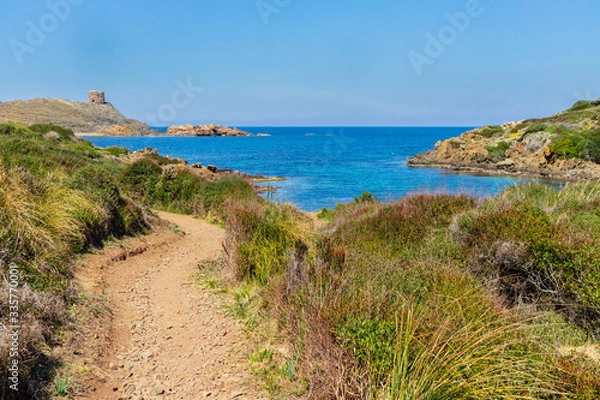Fototapeta Cami de cavalls Menorca