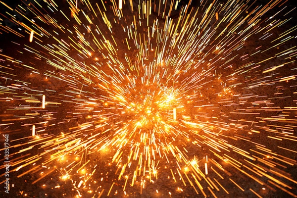 Obraz spark explosion
