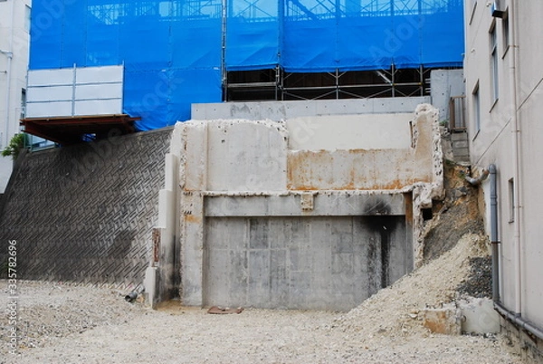 Fototapeta 解体現場