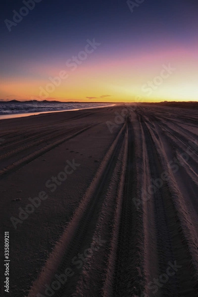 Obraz Off-road na plaży