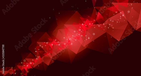 Fototapeta Abstract dark red background