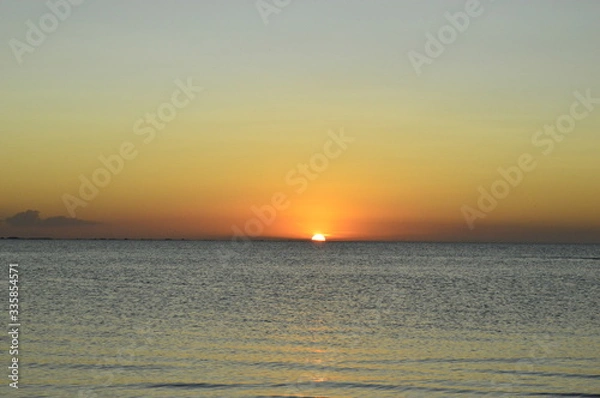 Obraz Cae el sol, atardecer