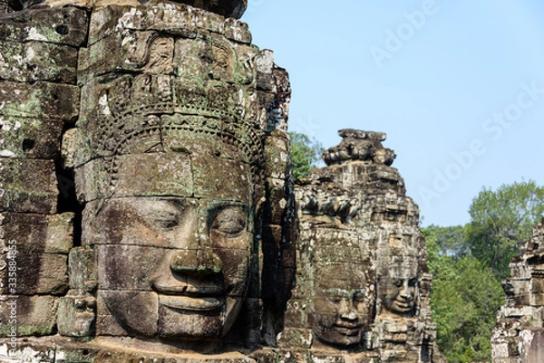 Obraz Unesco World Heritage site of Ankor Thom, Siem Reap, Cambodia