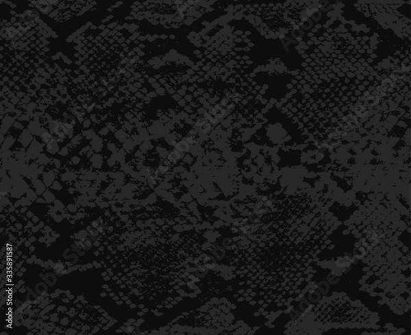 Obraz Seamless snakeskin vector all over pattern