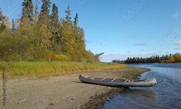Fototapeta Canoe Tripping