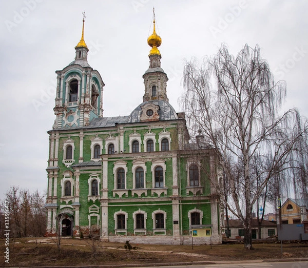Fototapeta old Russian architecture, the Church in the city of Vladimir