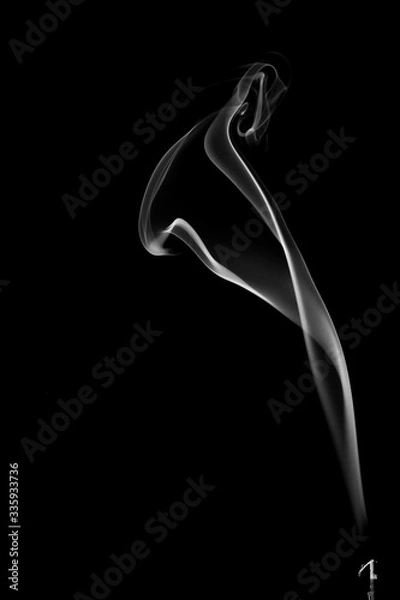 Obraz Dym z kadzidła.