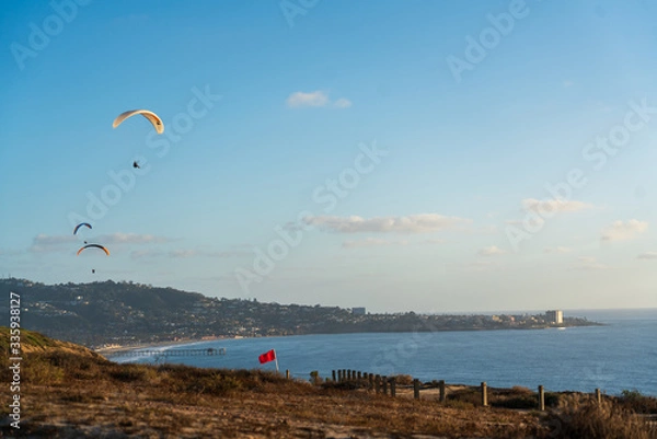 Fototapeta Parasailing