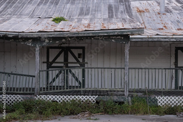 Fototapeta Abandoned Citrus Processing Plant