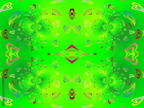Fototapeta pattern and texture in color  for design textile and graphic design 