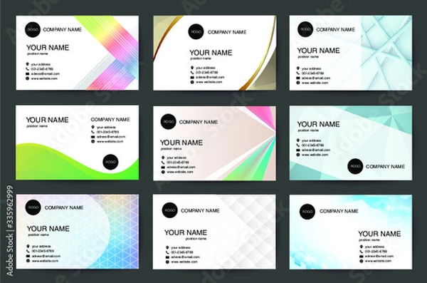 Obraz 名刺デザイン/テンプレート