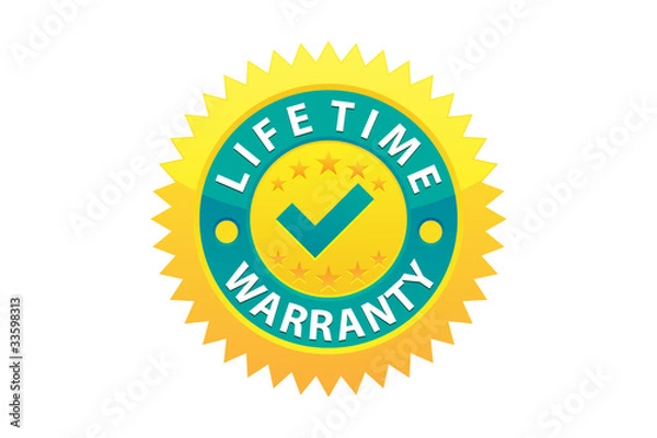 Fototapeta Lifetime Warranty