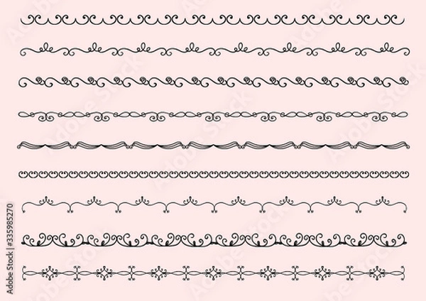 Obraz 飾り罫セット