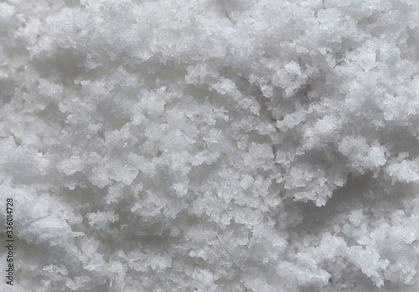 Fototapeta Close-up view of the salt crystals