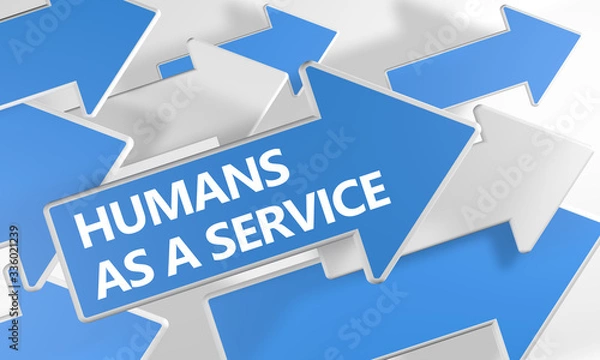 Obraz Humans as a Service
