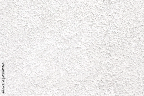 Fototapeta Old white gray paint wall texture in rough seamless patterns on concrete background