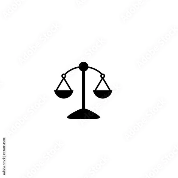 Fototapeta Libra icon vector