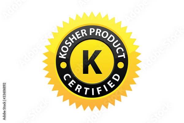Obraz Kosher Product Certified