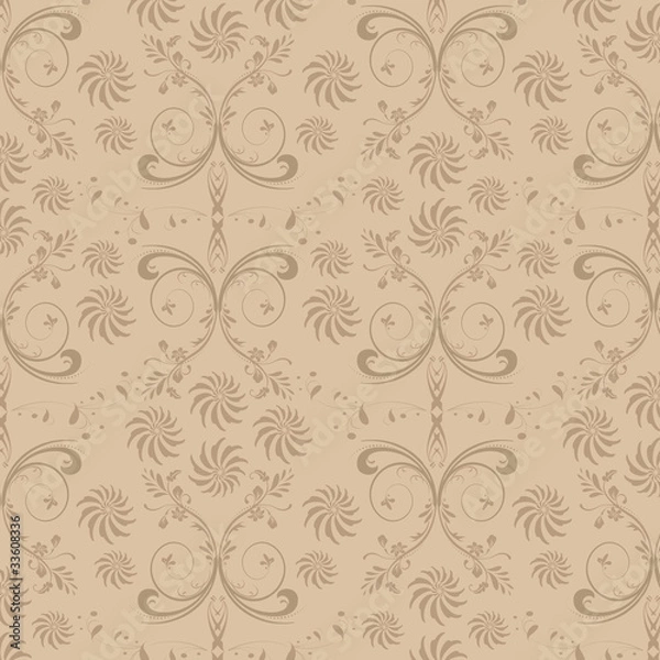 Fototapeta Бесшовный фон