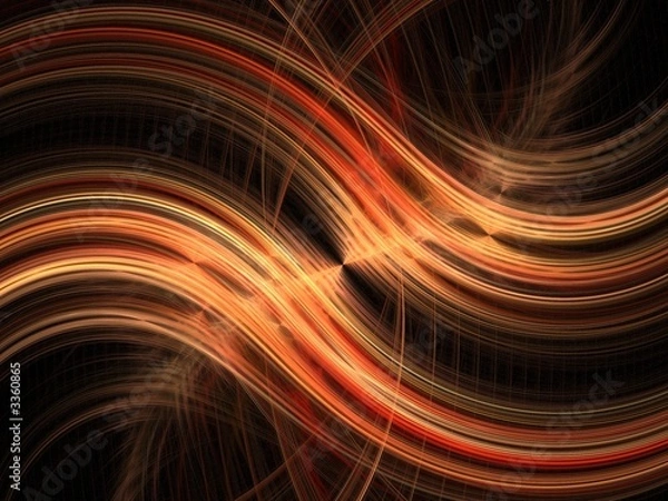 Fototapeta orange light blur