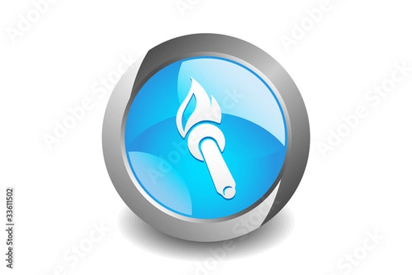 Fototapeta Torch Button