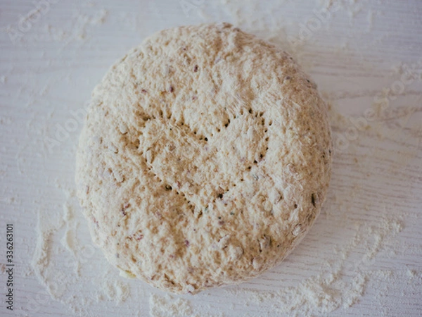 Obraz Dough with heart