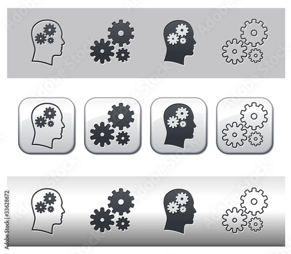 Obraz Icônes reflexion