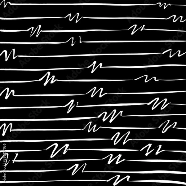 Fototapeta Abstract background. Grunge brush pattern. Texture. Vector.