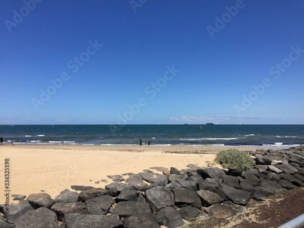 Obraz beach and rocks