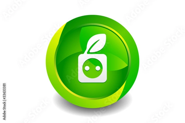 Obraz Green Energy Icon