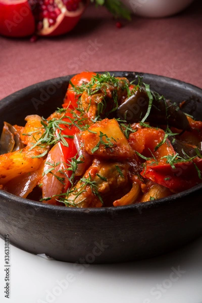 Obraz Homemade mixed vegetable stew