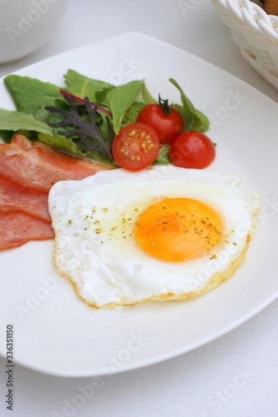 Fototapeta ベーコンエッグ