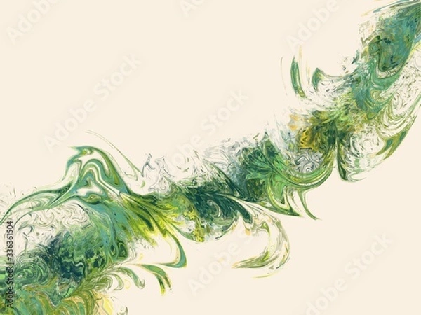 Obraz abstract green vine background,earthy
