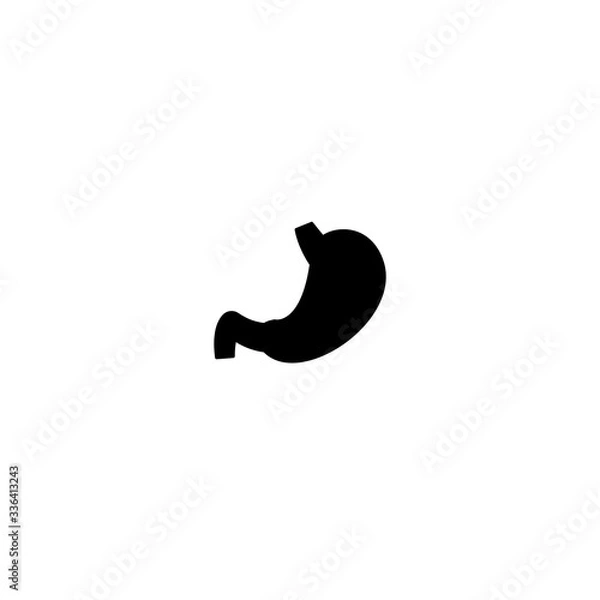 Obraz stomach icon vector