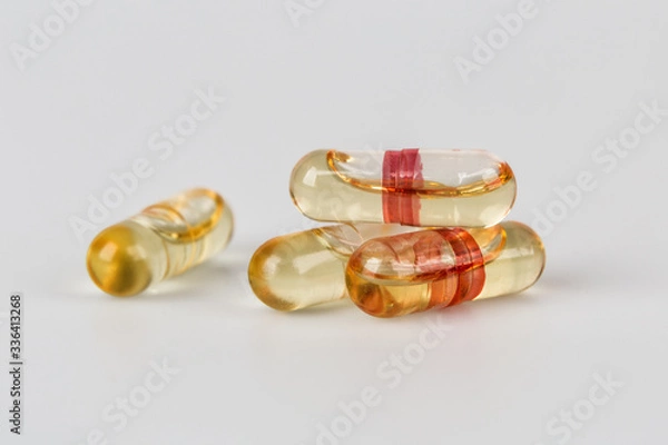 Fototapeta Kapsułki olejowe