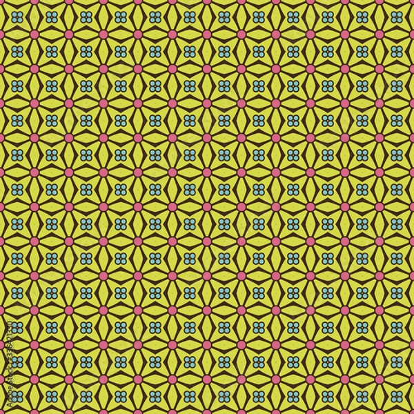 Fototapeta seamless ornamental pattern