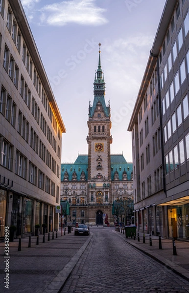 Obraz old town hall Hamburg