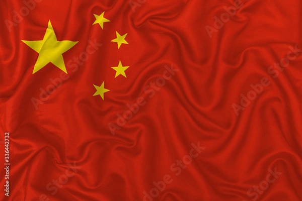 Fototapeta China country flag
