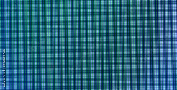 Obraz Abstract blue pixel background with smooth blurred transition