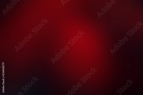 Fototapeta Abstract illustration background texture of beauty dark and light clear red, gradient flat wall and floor in empty spacious room