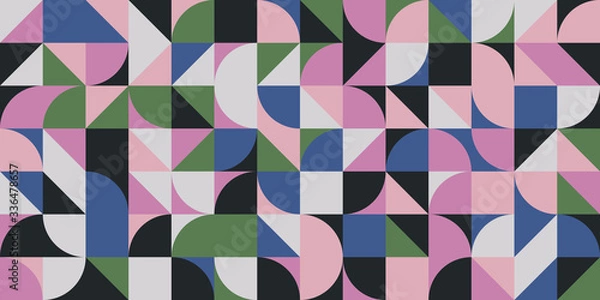 Fototapeta Mid-Century Abstract Vector Pattern Design