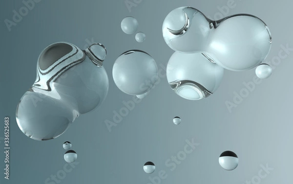 Obraz water drops