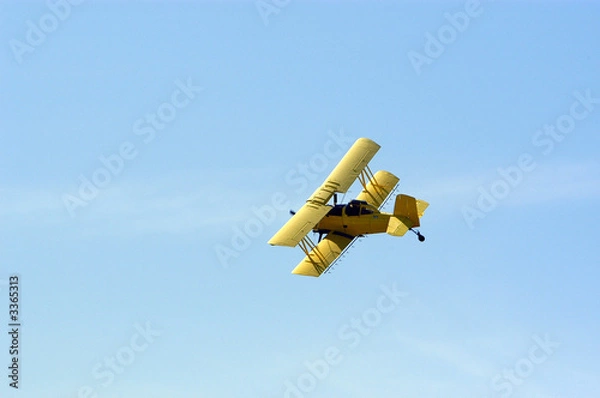 Obraz biplane crop duster