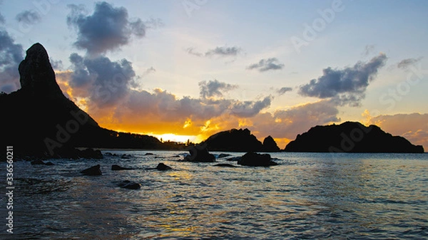 Fototapeta por do sol