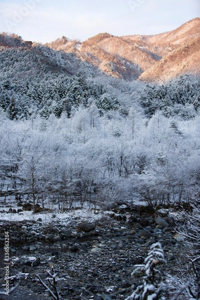 Obraz snow covered mountain